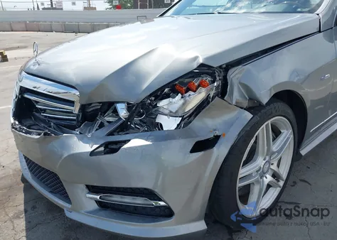 2012 Mercedes-Benz E 550 4Matic from USA, damaged, VIN WDDHF9BB3CA558580